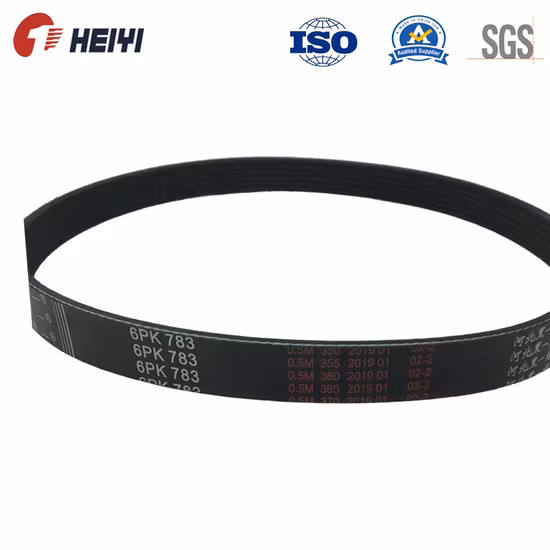 가장자리가 가공되지 않은 EPDM 고무 타이밍 벨트/줄무늬 벨트/리브 V 벨트/가변 속도 벨트